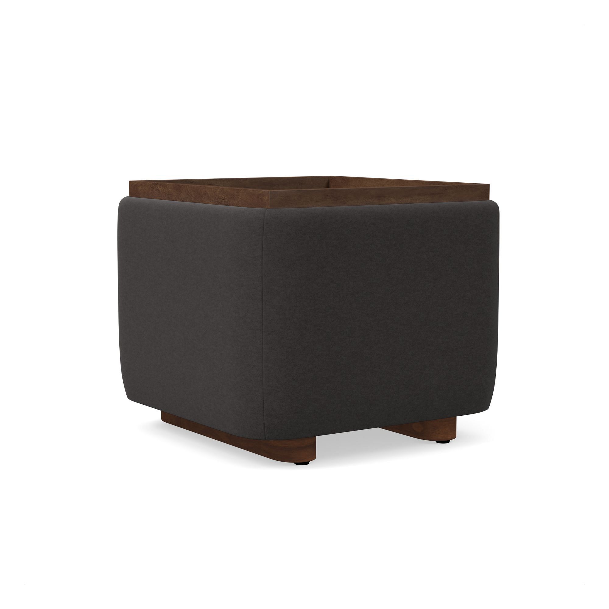 Bowman Storage Ottoman | West Elm