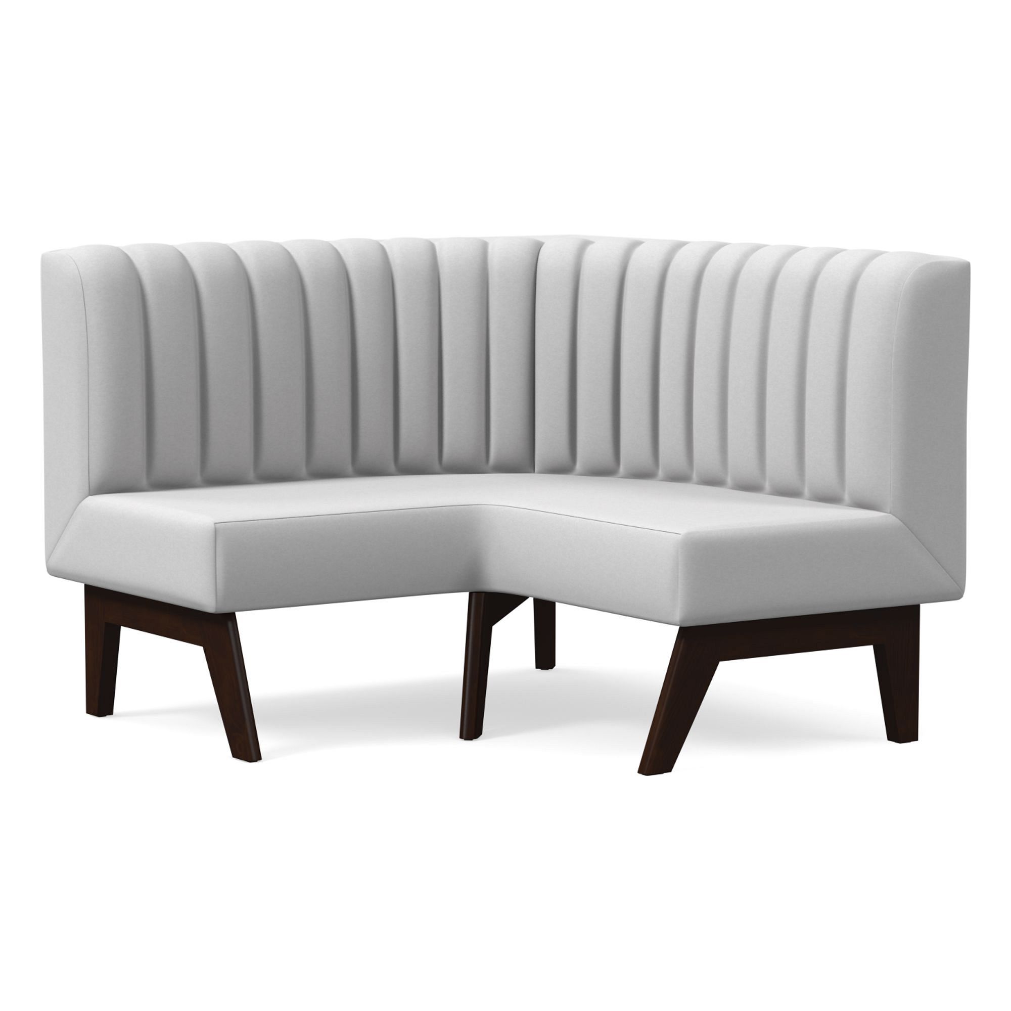 Novak Banquette - Vertical Channel Tufting | West Elm