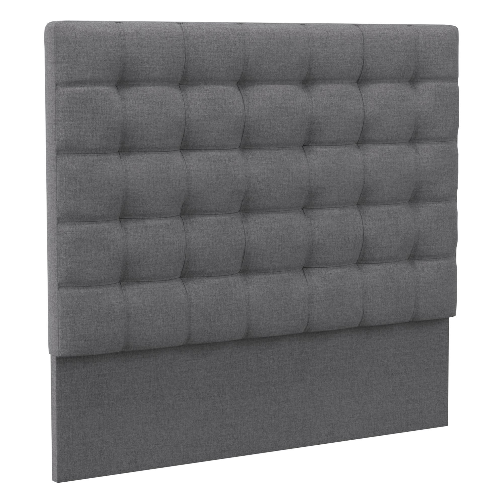 Grid Tufted Wall Mounted Headboard | West Elm