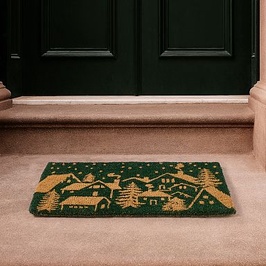 Holiday Village Doormat