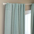 Chambray Tack Stripe Blackout Curtain