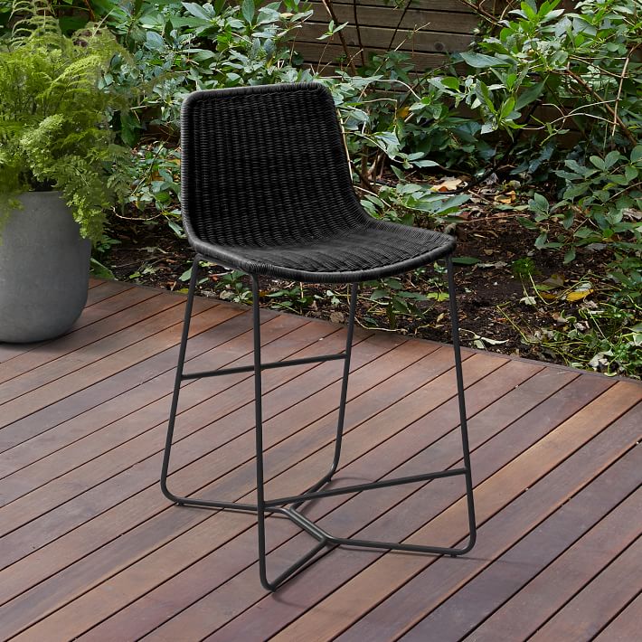 Outdoor rattan bar stools sale