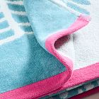 Trailing Ferns Beach/Pool Towel - Lagoon