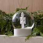 Nutcracker Snow Globe