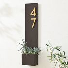 Post &amp; Porch Customizable Standing Tall Address Planter