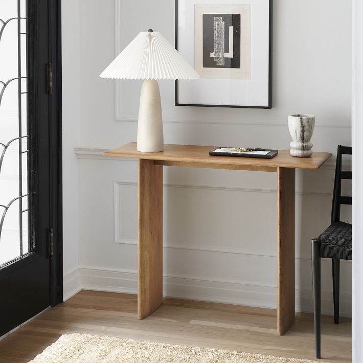Anton Solid Wood Console Table 39 West Elm