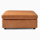 Marin Leather Ottoman