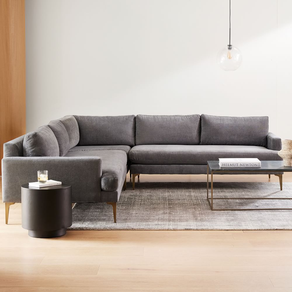 Andes west elm sectional discount