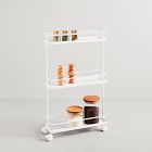 Yamazaki Slim Rolling Storage Cart