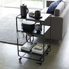 Yamazaki Tower 3-Tier Kitchen Cart w/ Handle