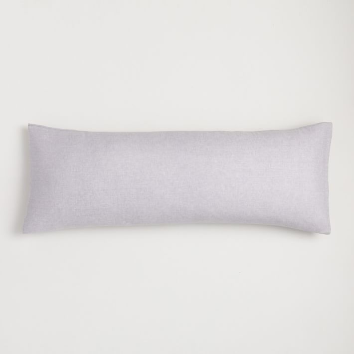 European Flax Linen Body Pillow Cover West Elm