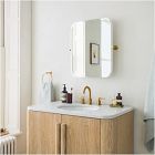 Frameless Pivot Wall Mirror - Rectangle