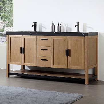 Whitby Double Bathroom Vanity (60"–72") | West Elm
