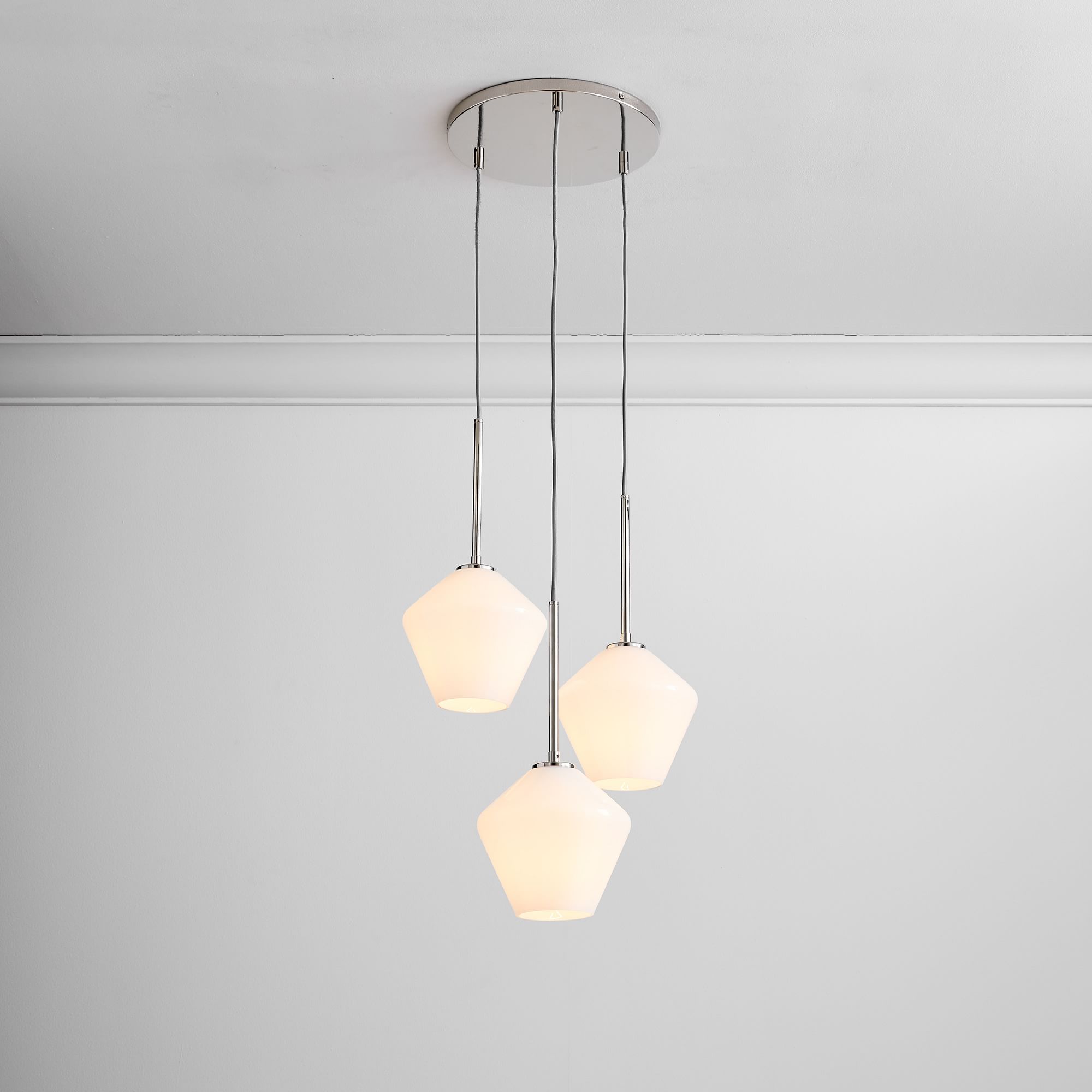 Sculptural -Light Geo Chandelier | West Elm