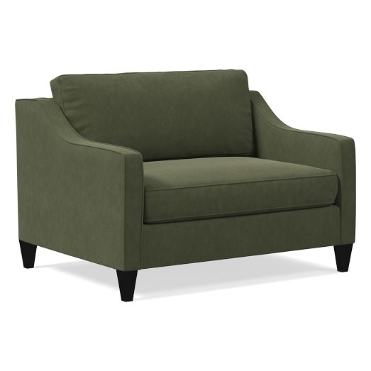 Paidge Chair and a Half Single Sleeper West Elm