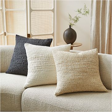 Cozy Weave Pillow Cover West Elm