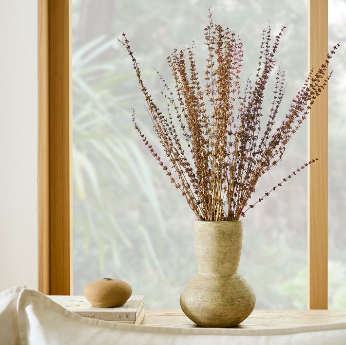 Dried Natural Basil Stems