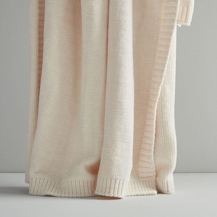 Luxe Chenille Throws West Elm