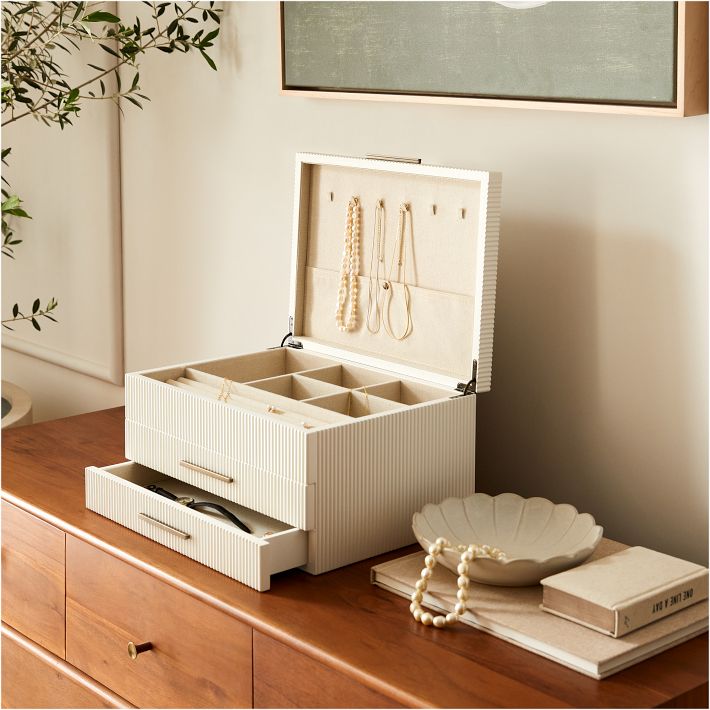 Modern Fluted Jewelry Boxes | West Elm