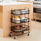 mDesign Metal Carts