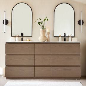 Oakley Double Bathroom Vanity (72") | West Elm