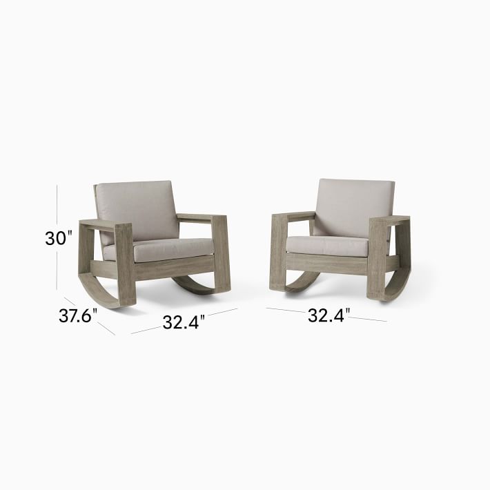 West elm rocking chair outdoor discount
