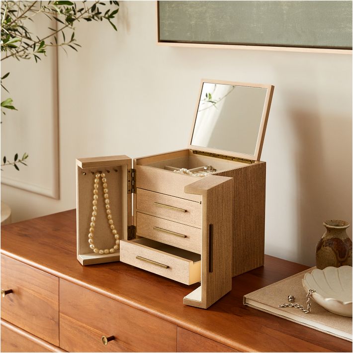 Modern Fluted Jewelry Boxes | West Elm