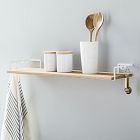 Yamazaki Mounted Wood Wall Shelf