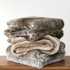 Faux Fur Ombre Throws