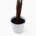 Faux Potted Fan Palm Tree