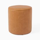 Isla Leather Ottoman