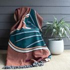 Karbon Market Cotton Wild Mushroom Throw