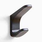 Mid-Century Contour Bath Hardware - Matte Black