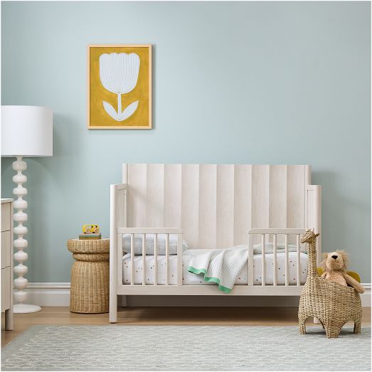 Scalloped 4-in-1 Convertible Crib | West Elm