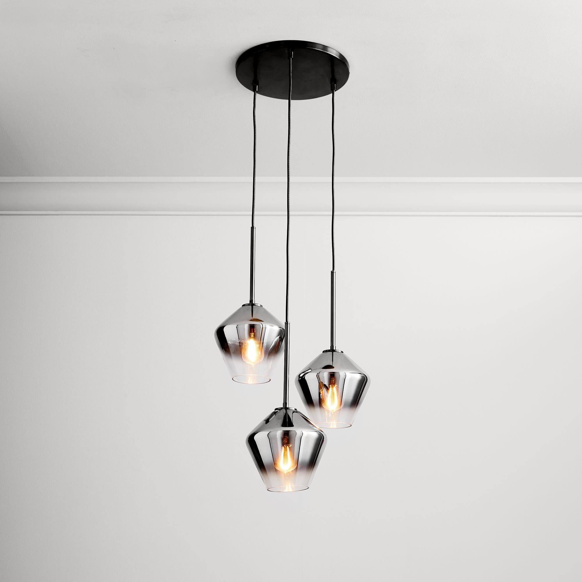 Sculptural -Light Geo Chandelier | West Elm