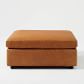 Video 1 for Marin Leather Ottoman