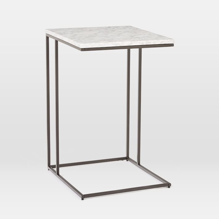 West elm streamline c side table discount
