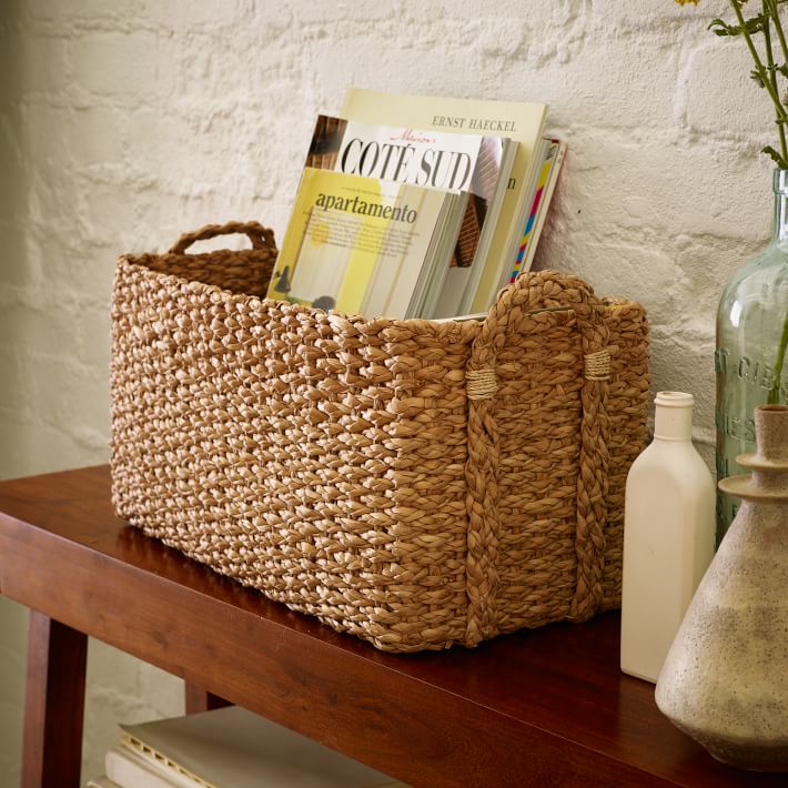 Braided Console Basket