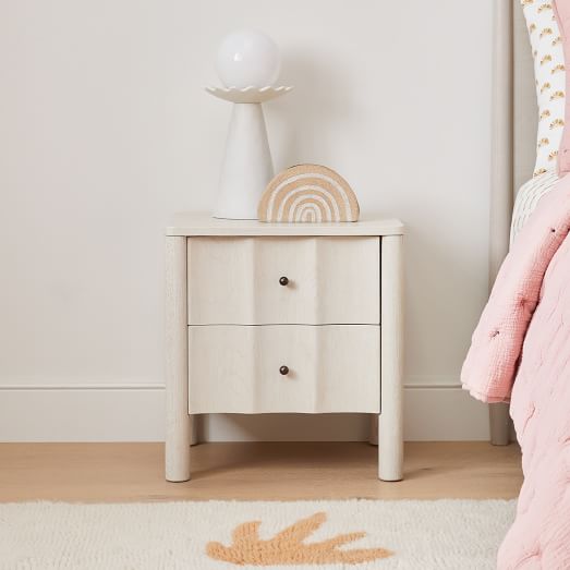 Scalloped Nightstand (20") | West Elm