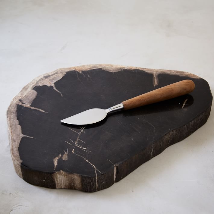 Petrified Wood Charcuterie Board