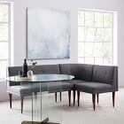 Mid-Century 3-Piece Banquette - Small