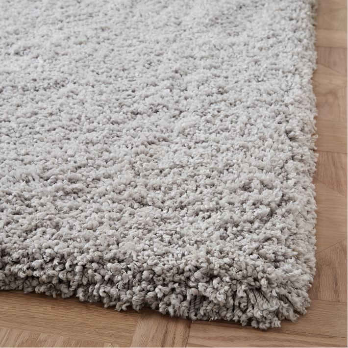 Grey teddy rug online