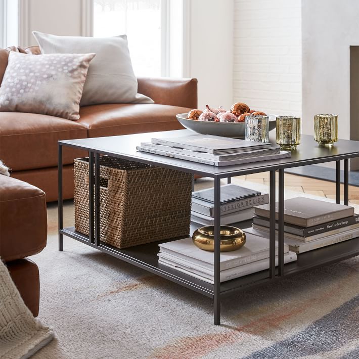 Profile coffee table west elm discount