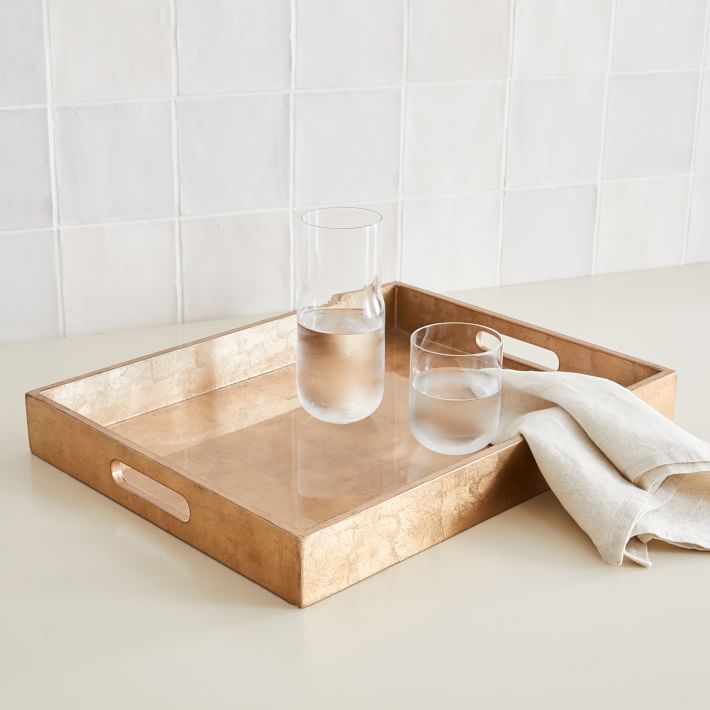 Lacquer Wood Trays 14 x 18