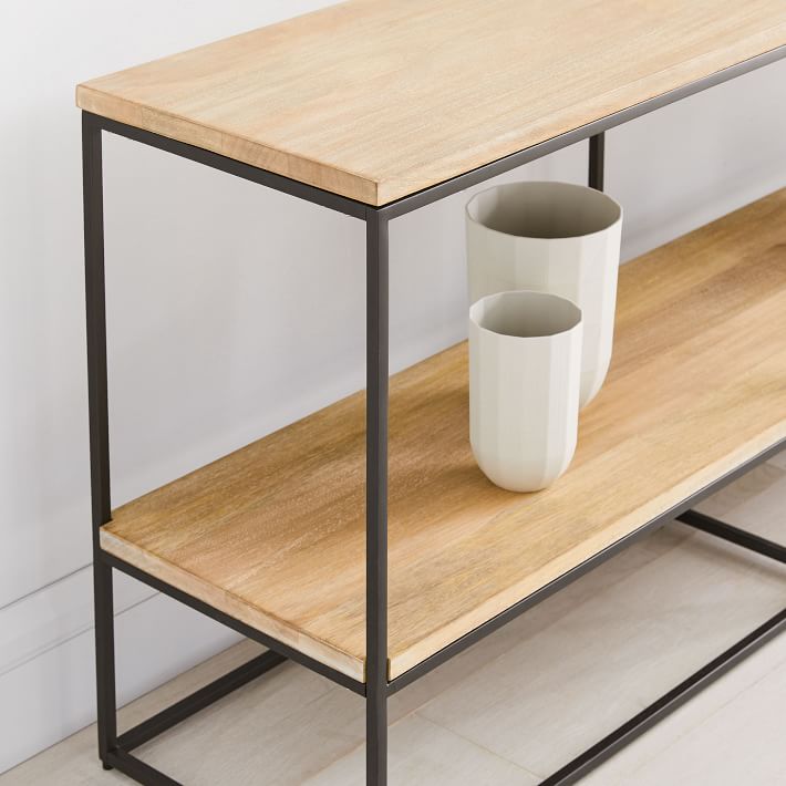 West elm streamline console discount