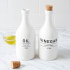 Utility Stoneware Oil &amp; Vinegar Dispensers (Set of 2)