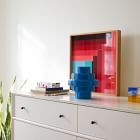 Colorblock Lacquer Square Dimensional Wall Art by Margo Selby