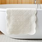 Heather Taylor Home Organic Scallop Edge Bath Mat