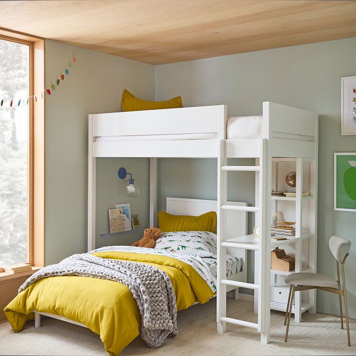 Nash Loft Bed w Desk West Elm