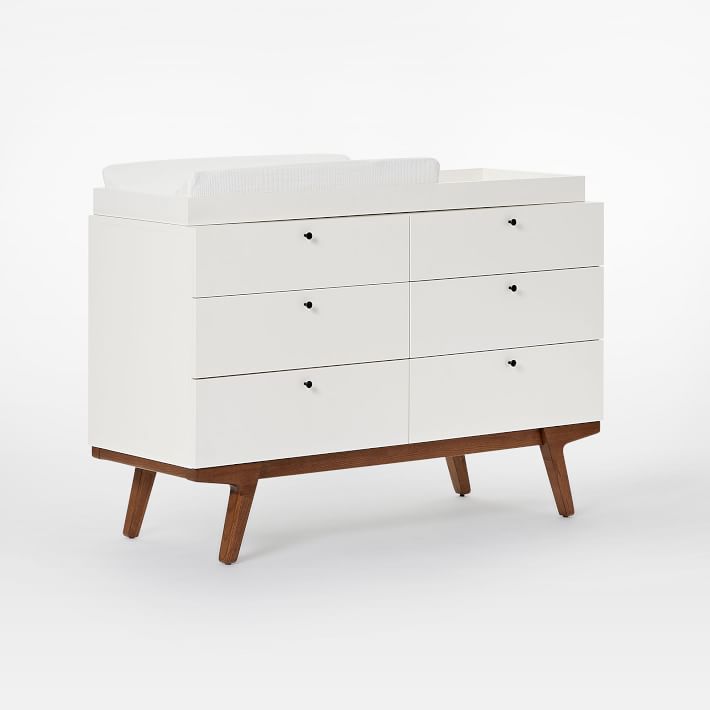 Modern 6 Drawer Changing Table 54 West Elm